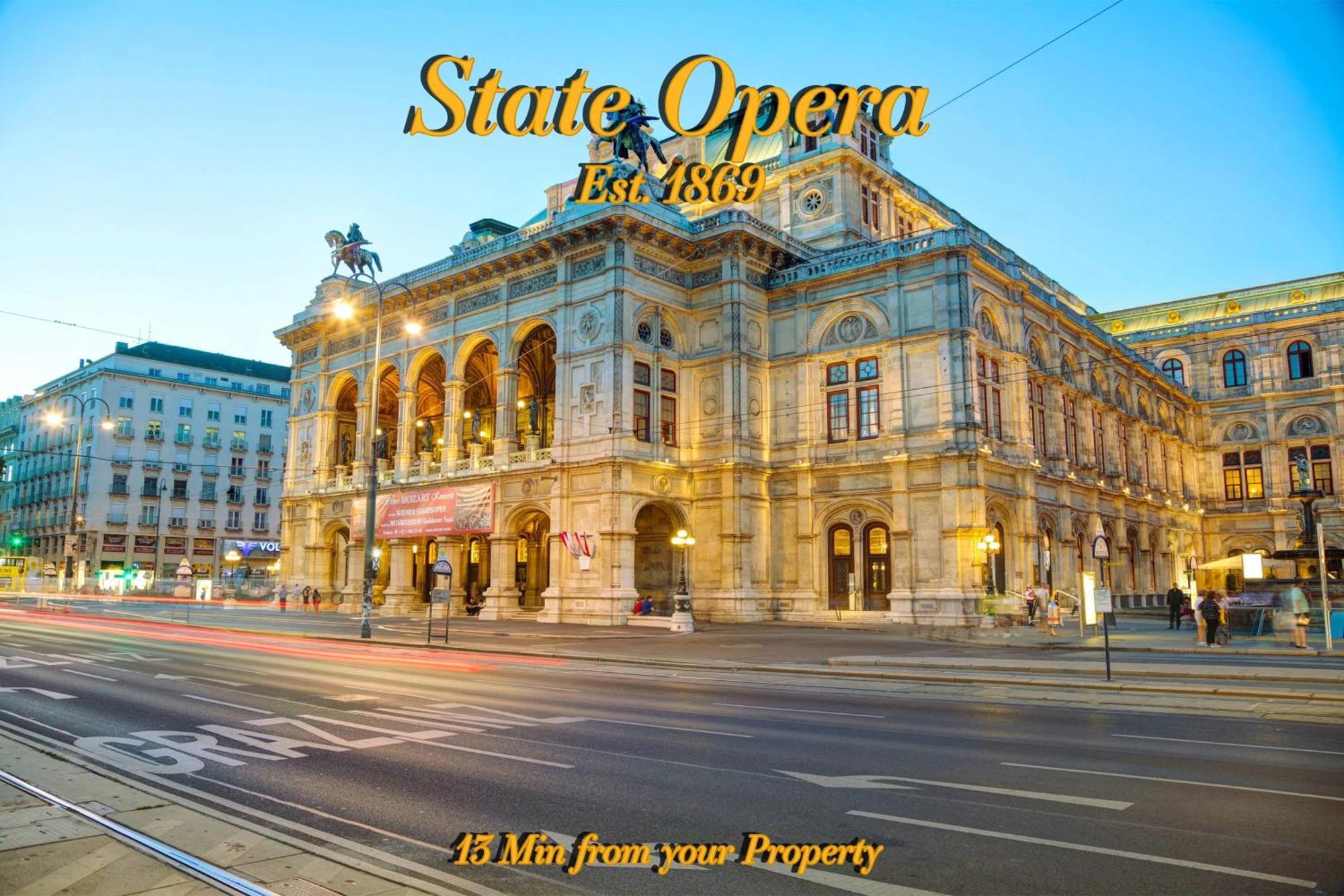 Superb Fully Equipped Apartment, 9 Min To City Center Via Metro Viena Exterior foto